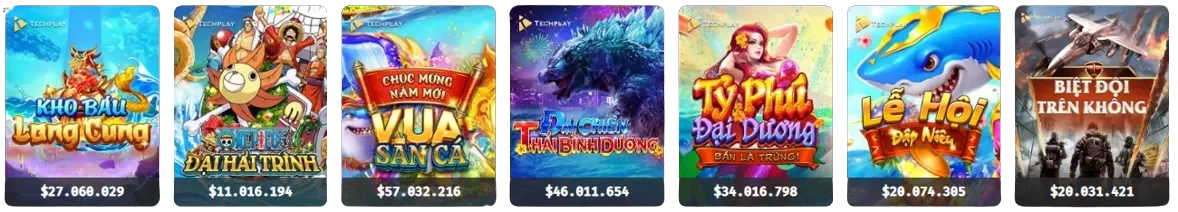 Trò chơi bắn cá hot